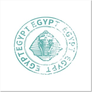 Egypt Stamp Posters and Art